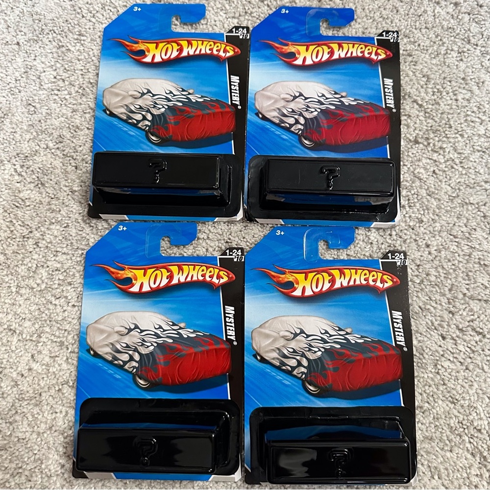 Hot wheels 2009 Mystery Die Cast Cars Lot of 4